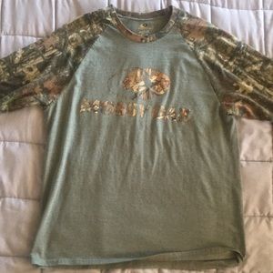 Mossy Oak Camo T-shirt Sz Large